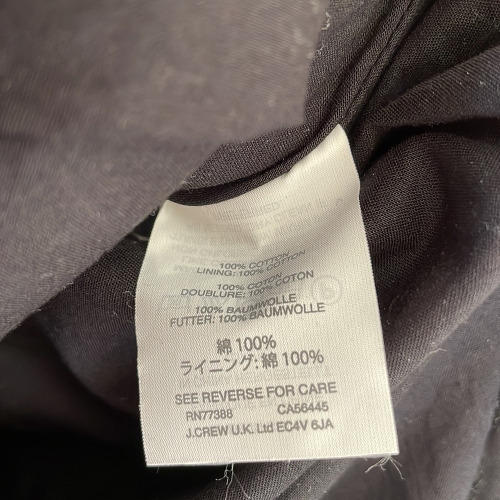 Vince Dark Navy Basic Soft Layering Long Sleeve S… - image 4